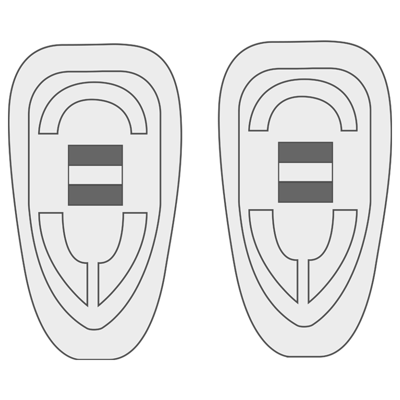 Nosepad Push-in TearDrop Nosepad Push-in TearDrop